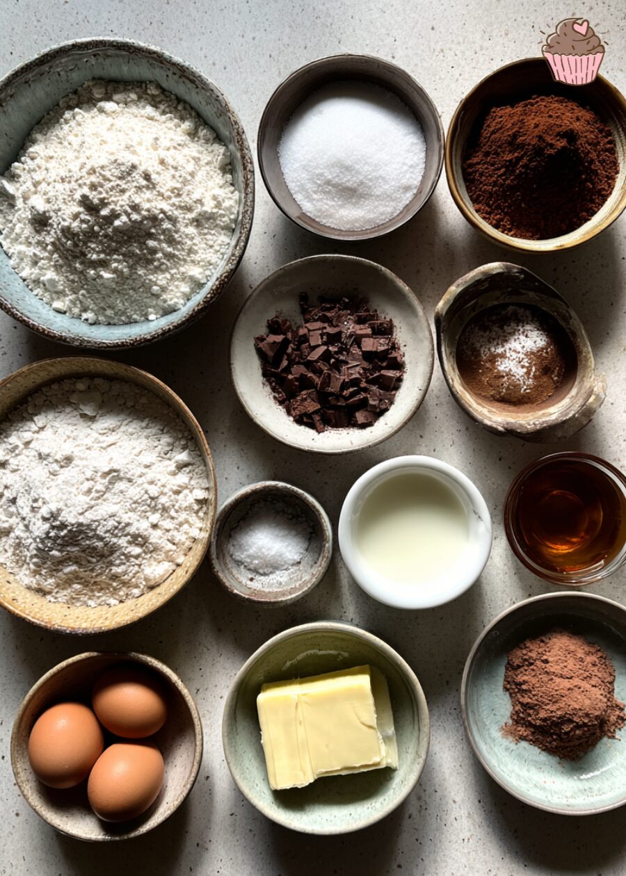 Bakery-Style Chocolate Cupcakes