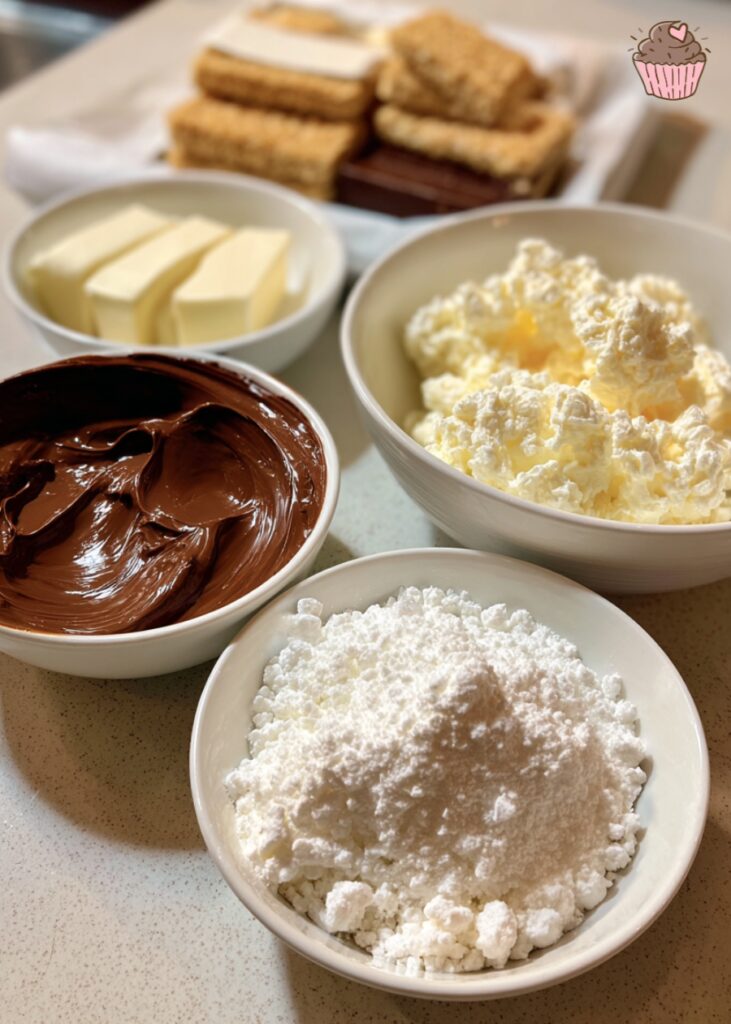 No Bake Nutella Cheesecake