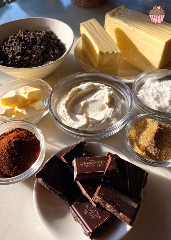 Classic No Bake Chocolate Cheesecake