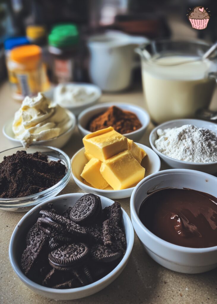 No Bake Chocolate Cheesecake with Oreo Crust