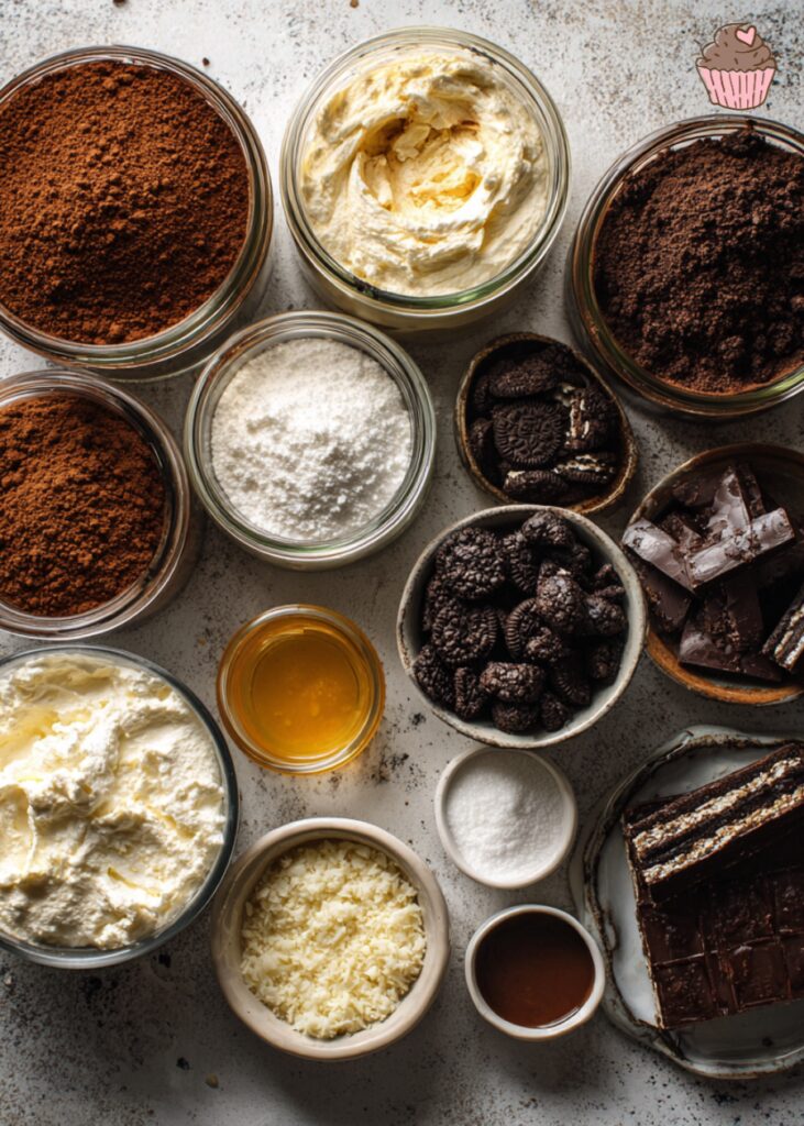 No Bake Chocolate Cheesecake Jars