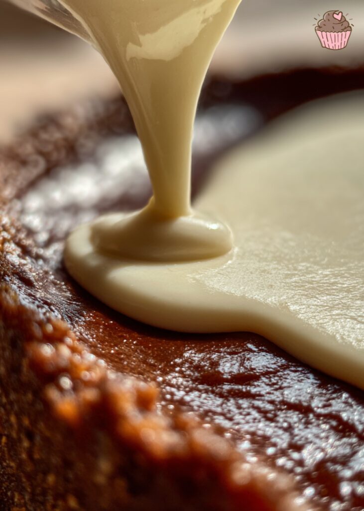 A generous slice of Sex in a Pan Dessert showing all its delicious layers