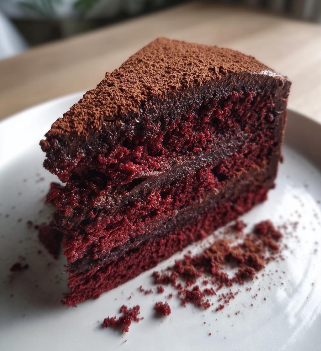 Beetroot Chocolate Cake - detail 1