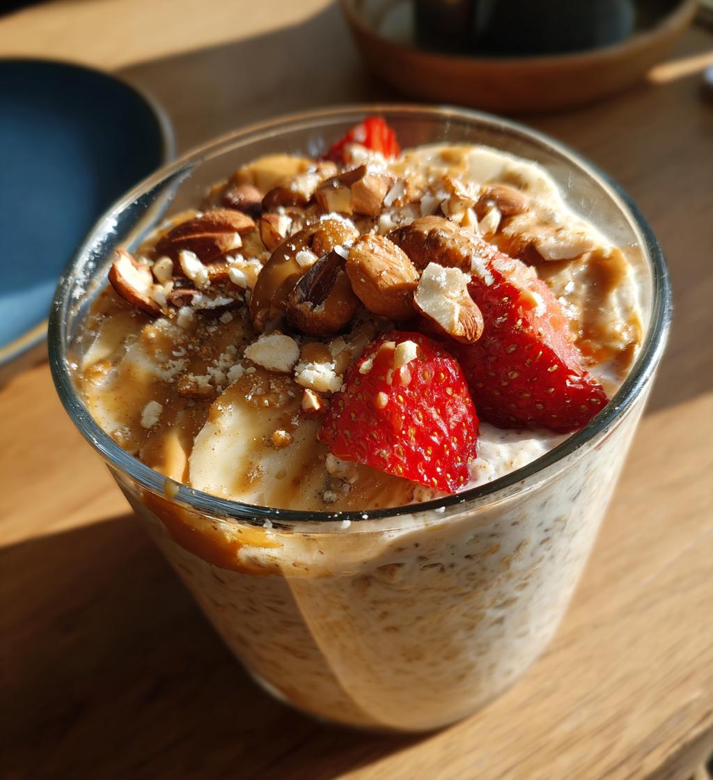 Biscoff Overnight Oats - detail 1