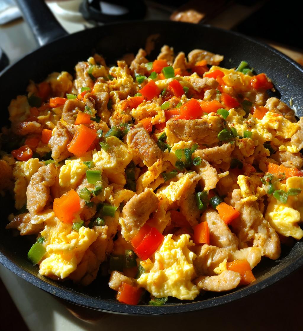 Breakfast Chicken Strips Skillet - detail 1