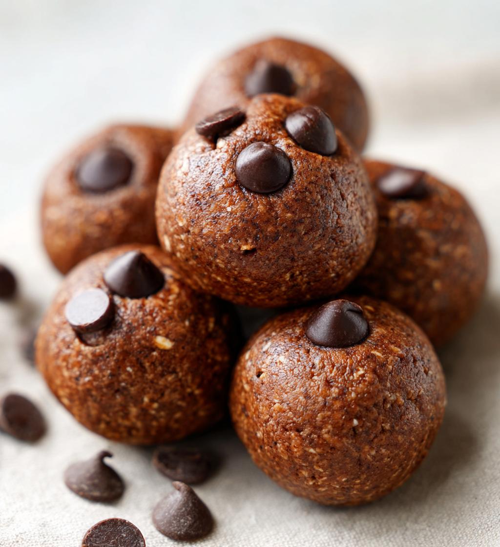 Brownie Protein Balls - detail 1