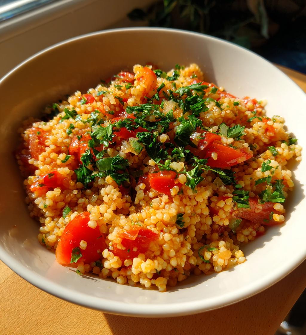 Bulgur Pilaf with Tomato - detail 1