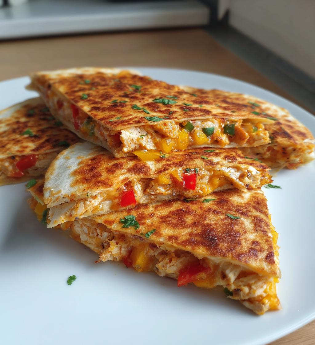 Chicken Breakfast Quesadillas - detail 1