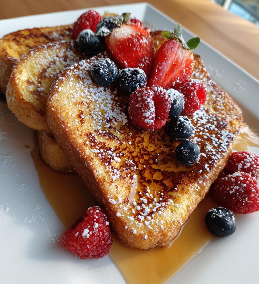 Choc French Toast Breakfast - detail 1