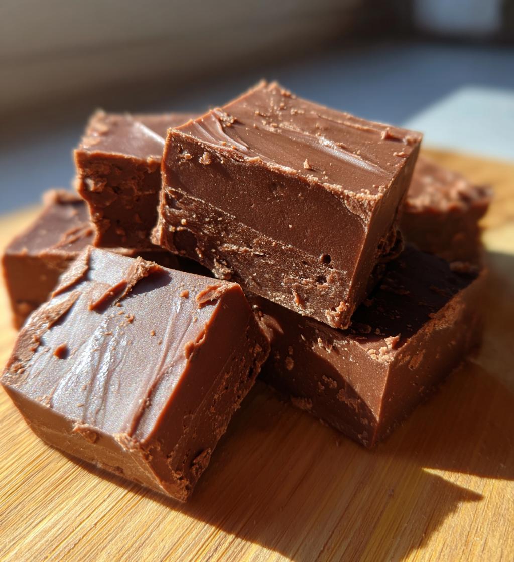 Chocolate Cardamom Fudge - detail 1