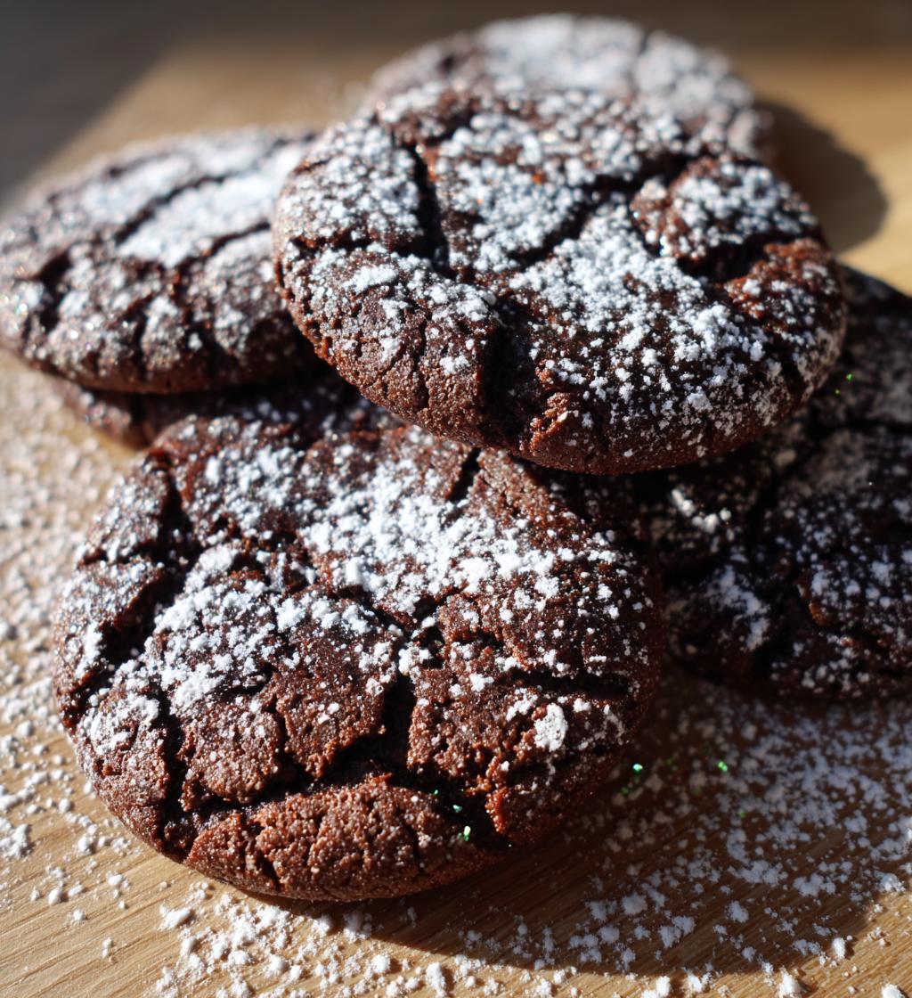 Chocolate Cardamom Shortbread - detail 1
