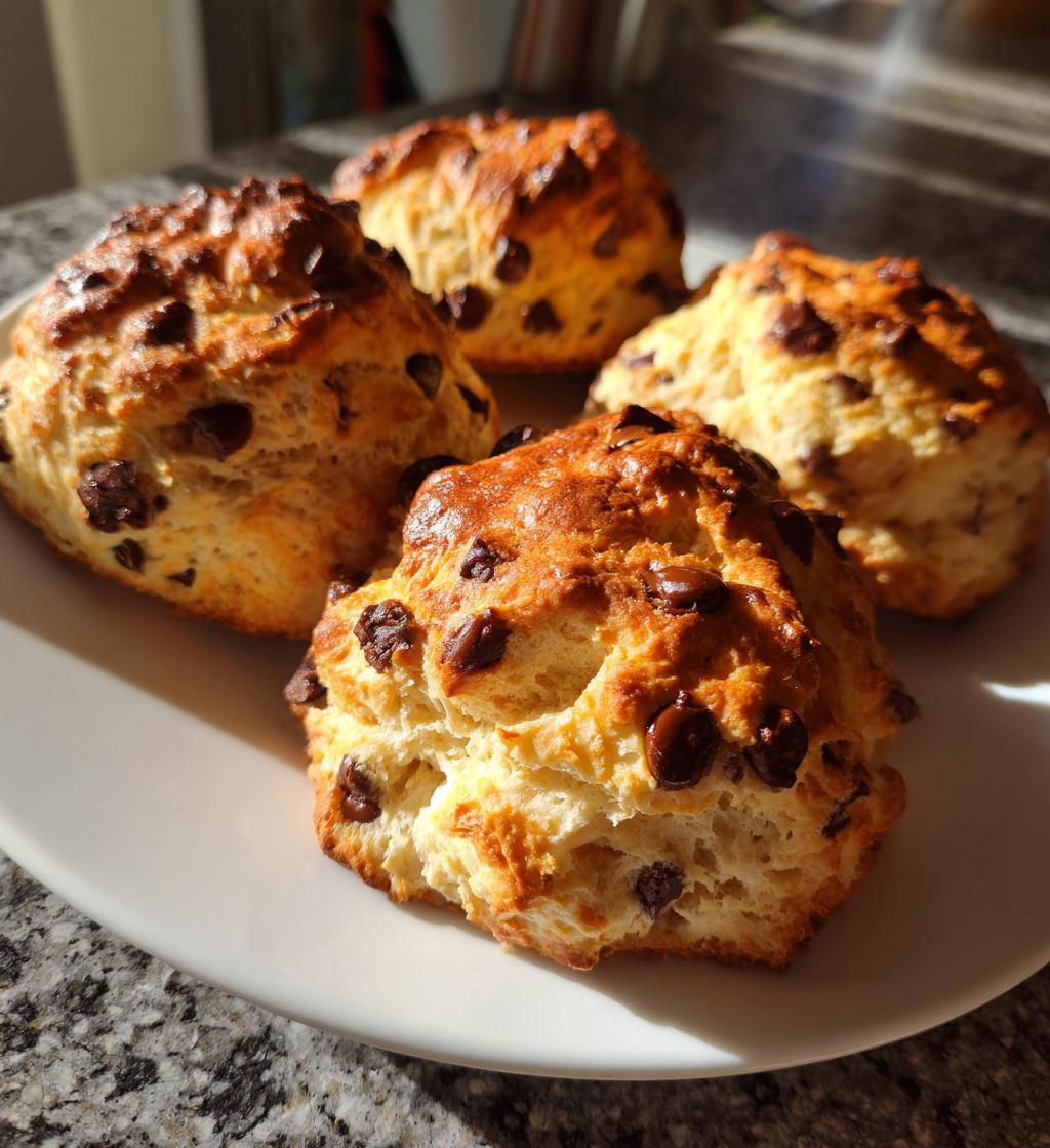Chocolate Chip Scones - detail 1