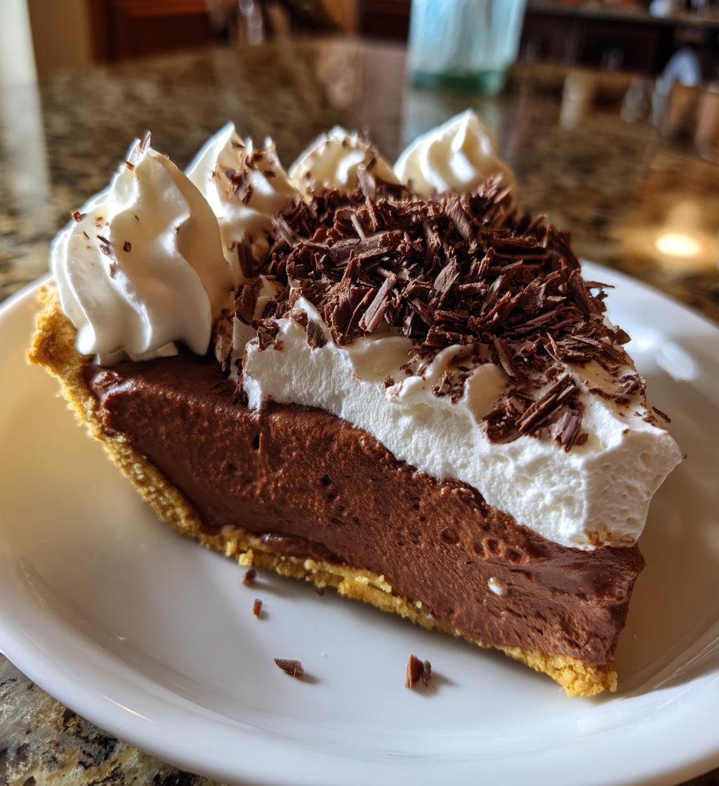 Chocolate Cream Pie - detail 1