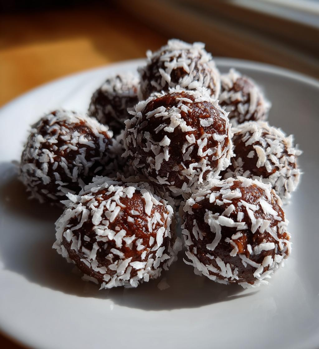 Chocolate Date Honey Balls - detail 1