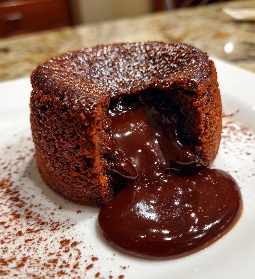 Chocolate Lava Cake - detail 1