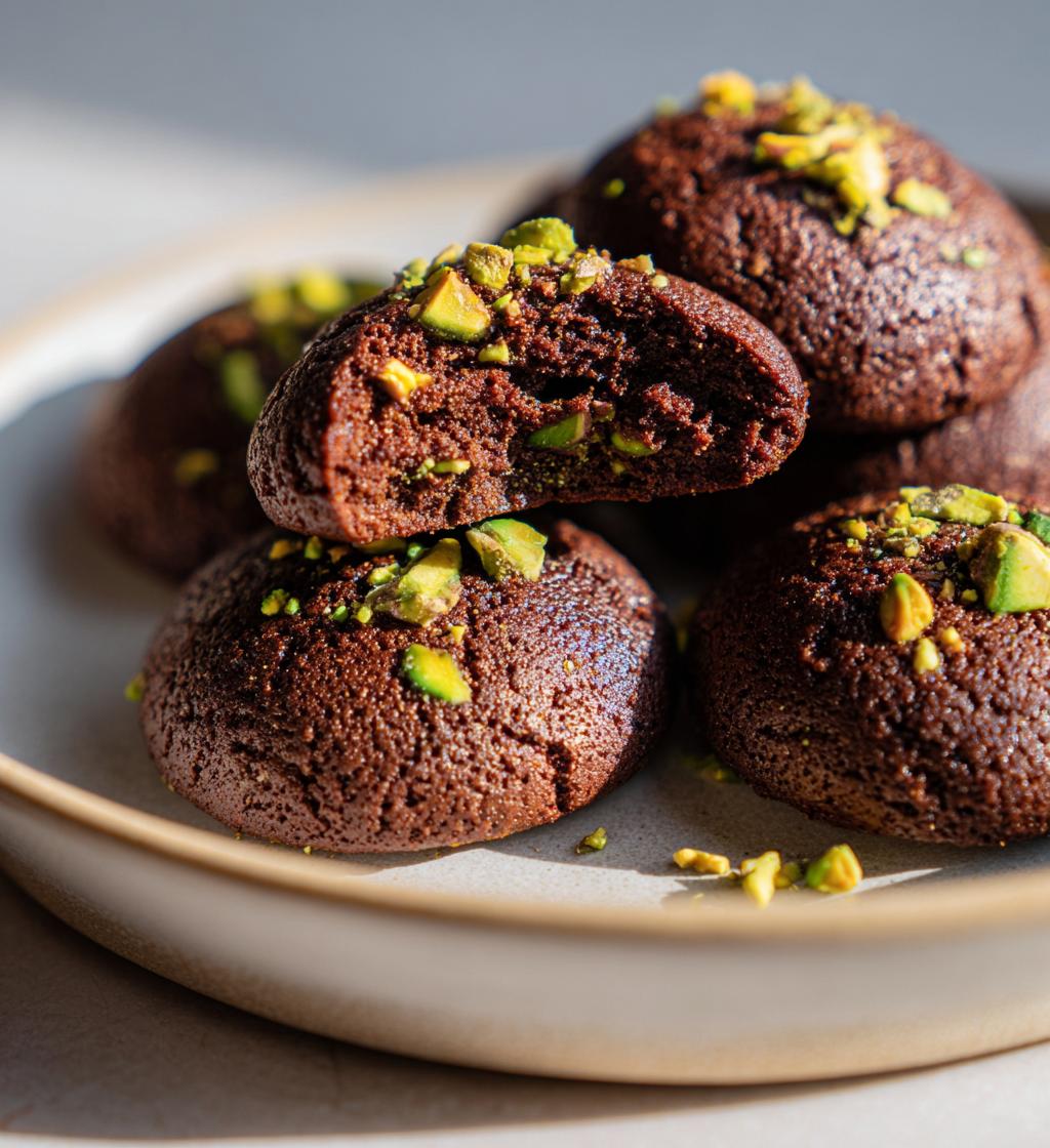 Chocolate Pistachio Maamoul - detail 1