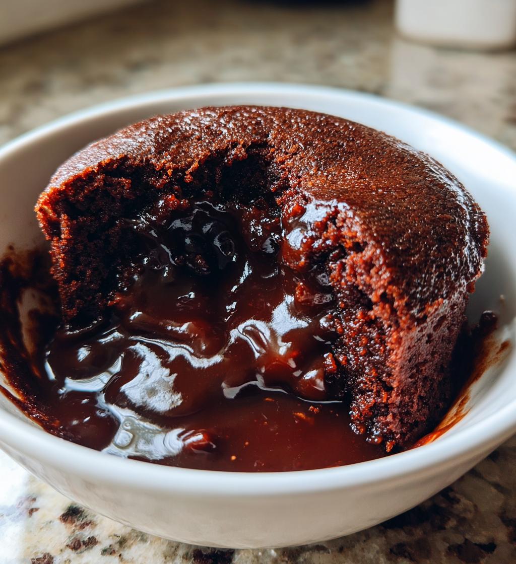 Chocolate Self‑Saucing Pudding - detail 1