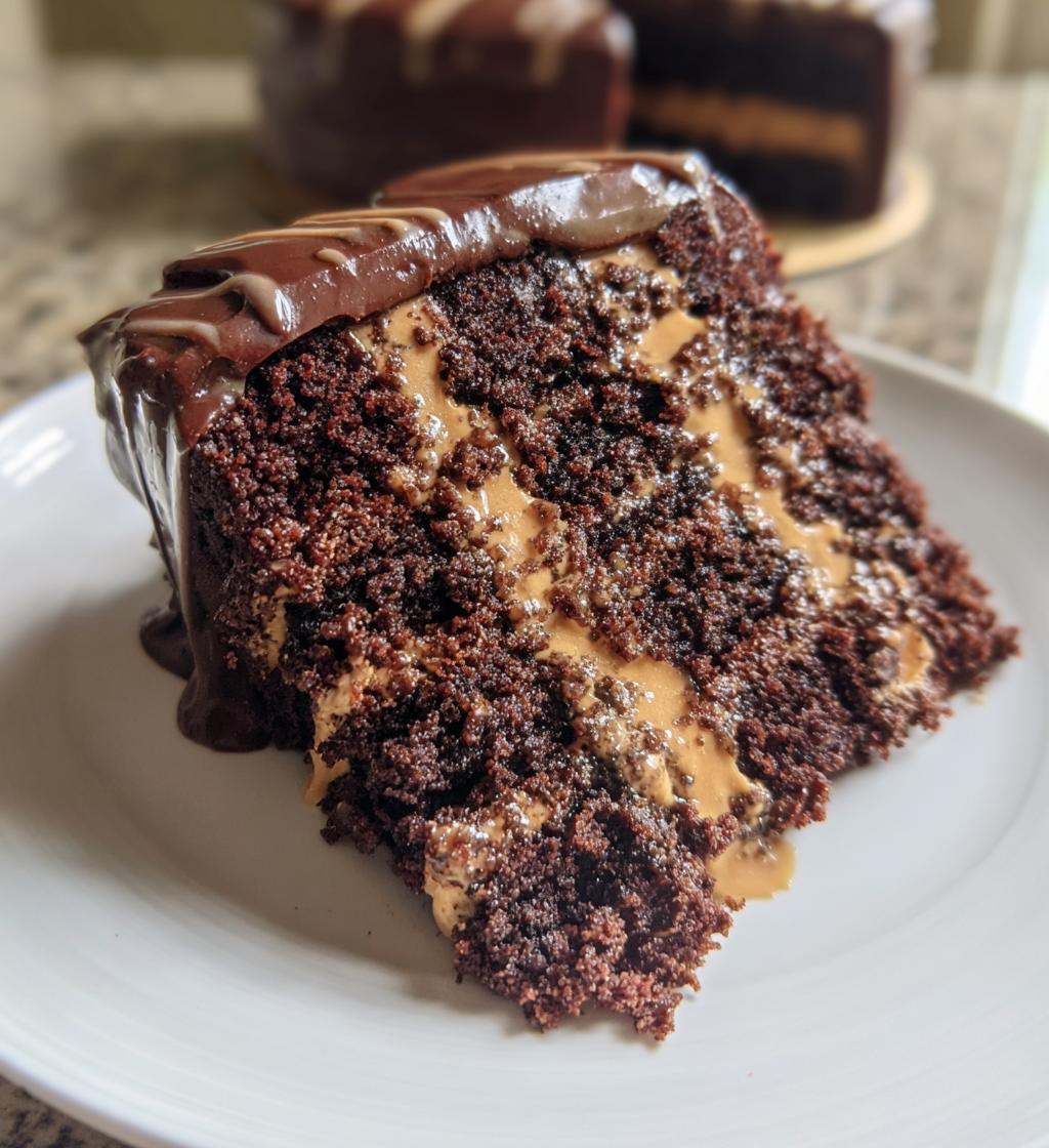 Chocolate Tahini Halva Cake - detail 1