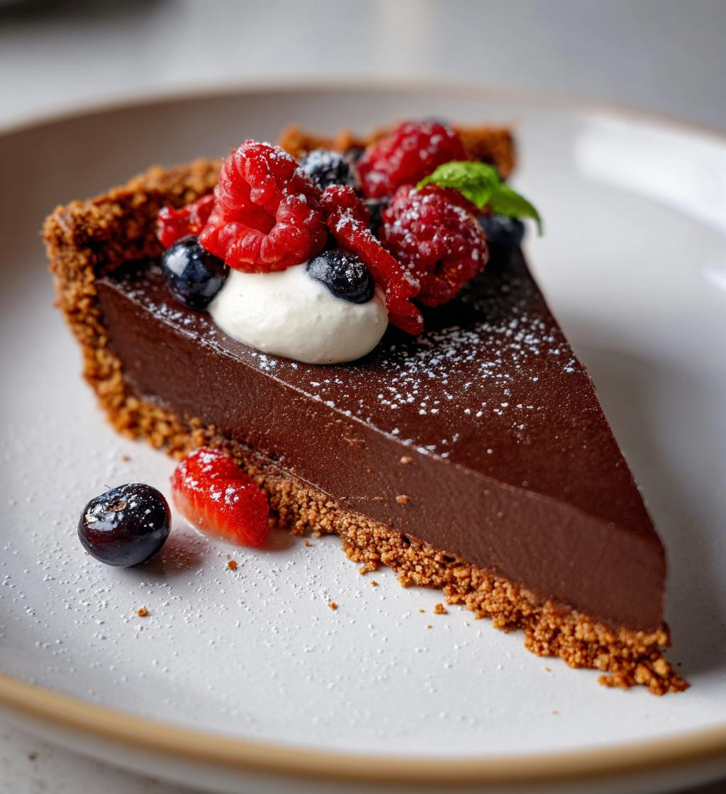 Dubai Chocolate Tart - detail 1