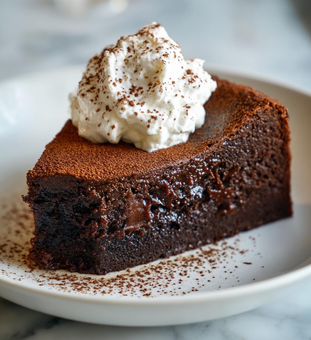 Flourless Chocolate Cake - detail 1
