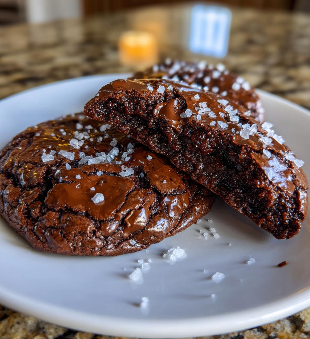 Flourless Fudge Cookies - detail 1