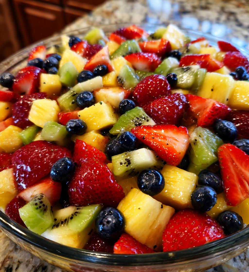 Fruit Salad Honey Lime Dressing - detail 1