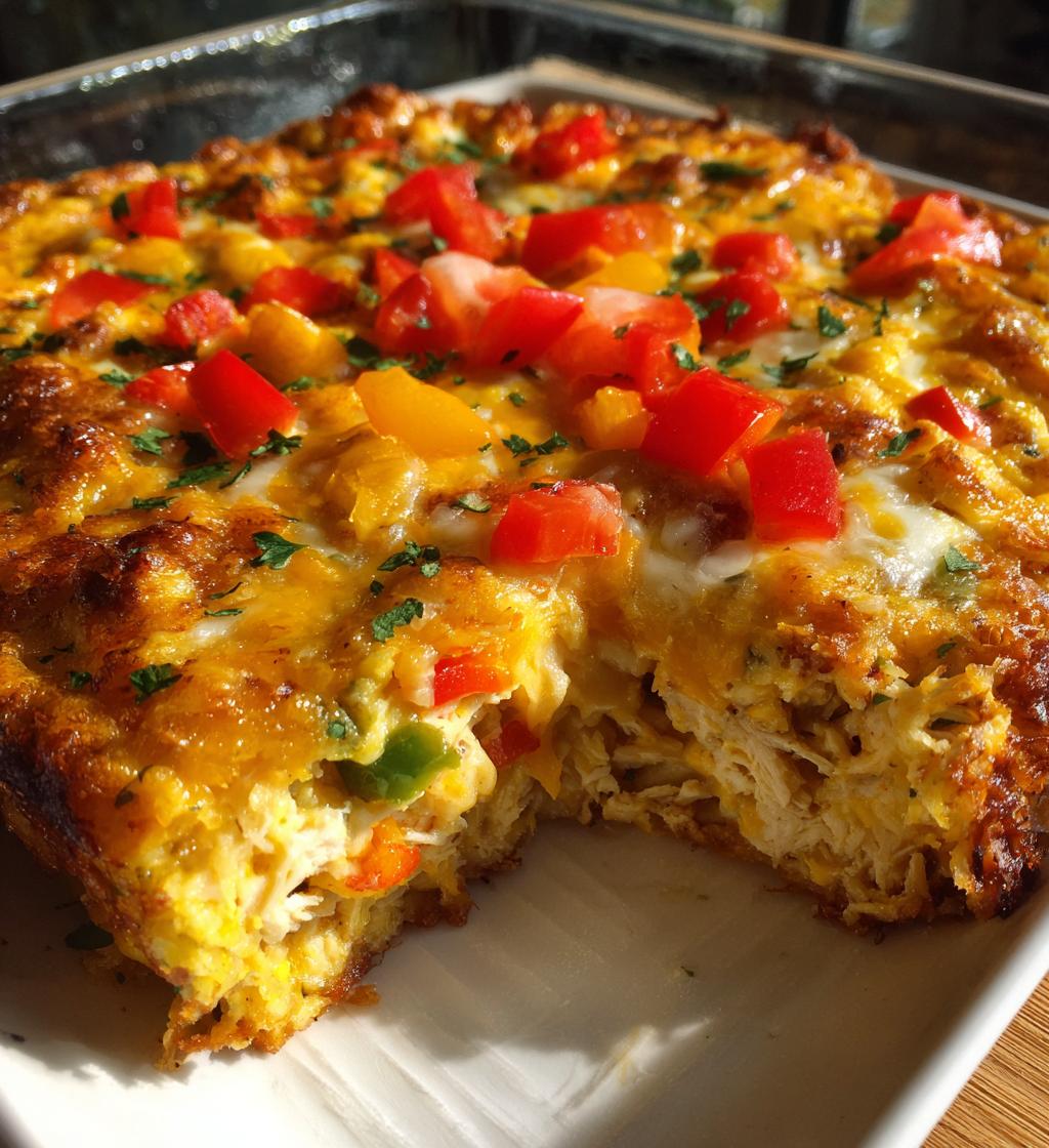 Halal Chicken Breakfast Casserole - detail 1