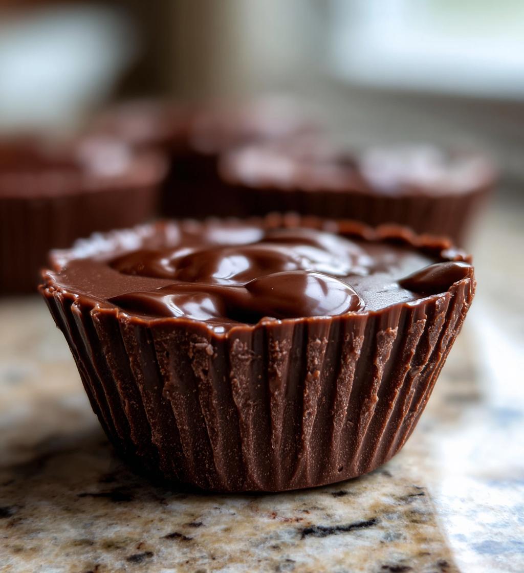 Halal Chocolate Fudge Cups - detail 1