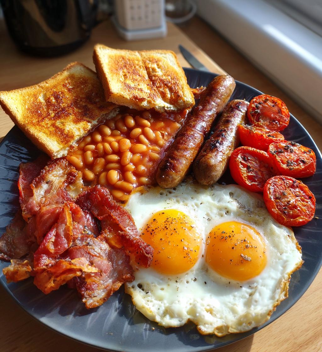 Halal English Breakfast Plate - detail 1