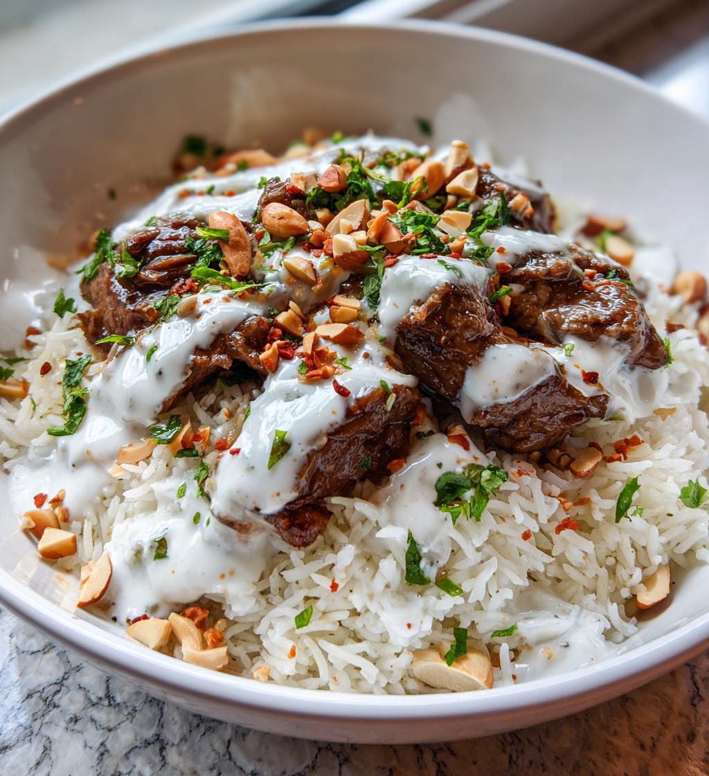 Halal Lamb Mansaf Rice - detail 1