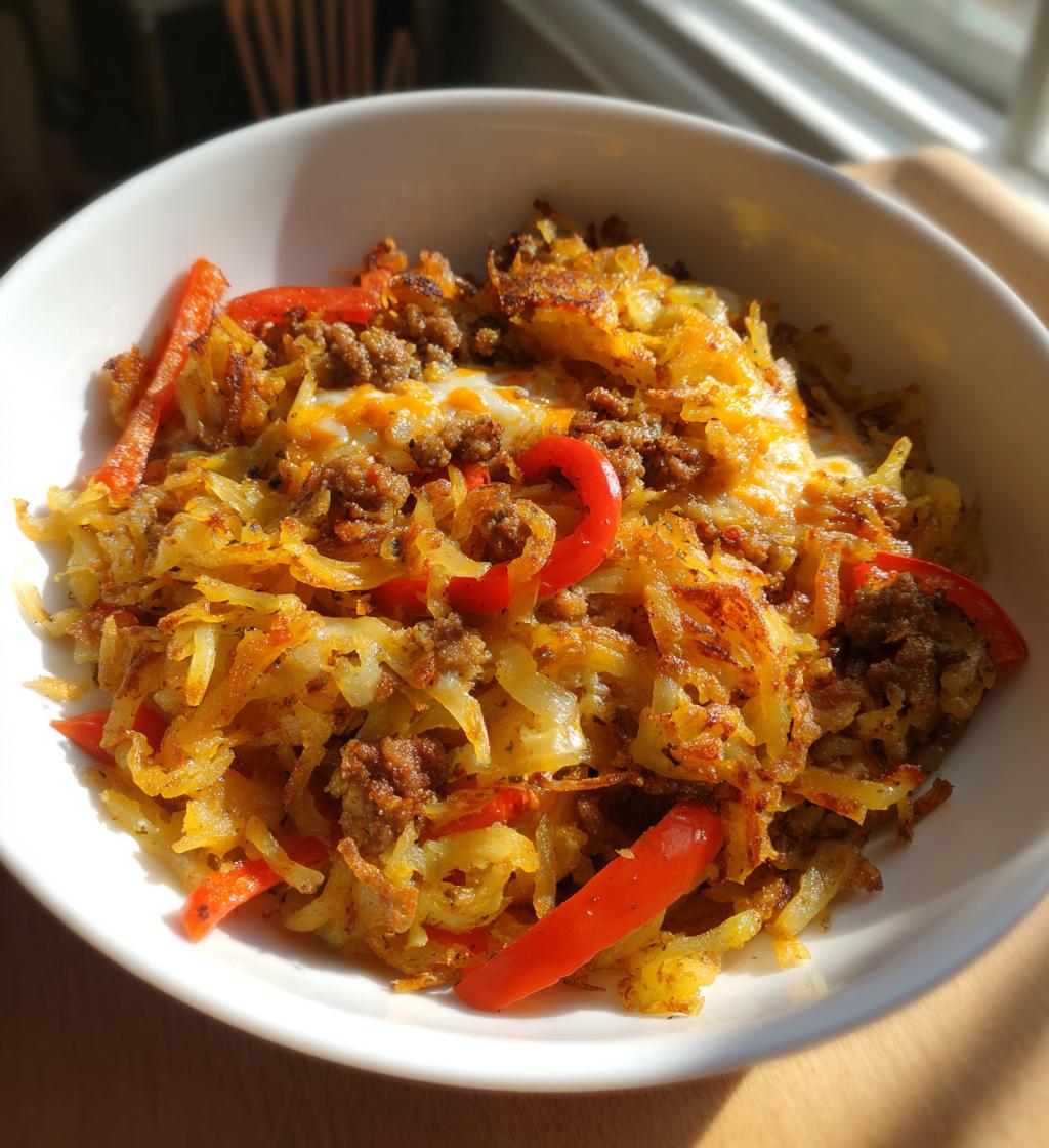 Halal Turkey Hashbrown Skillet - detail 1