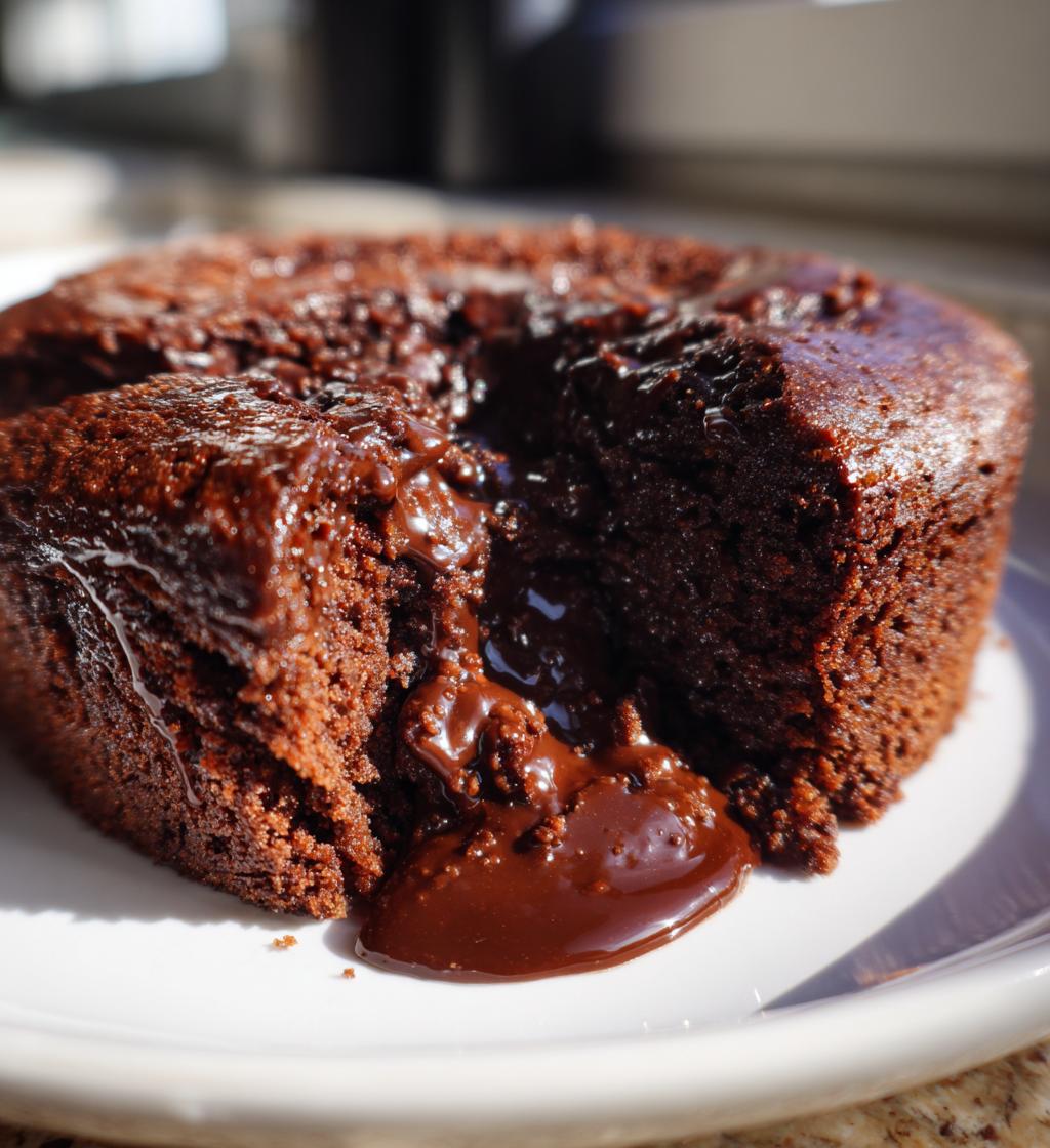 Hot Chocolate Cake (molten‑style traybake) - detail 1