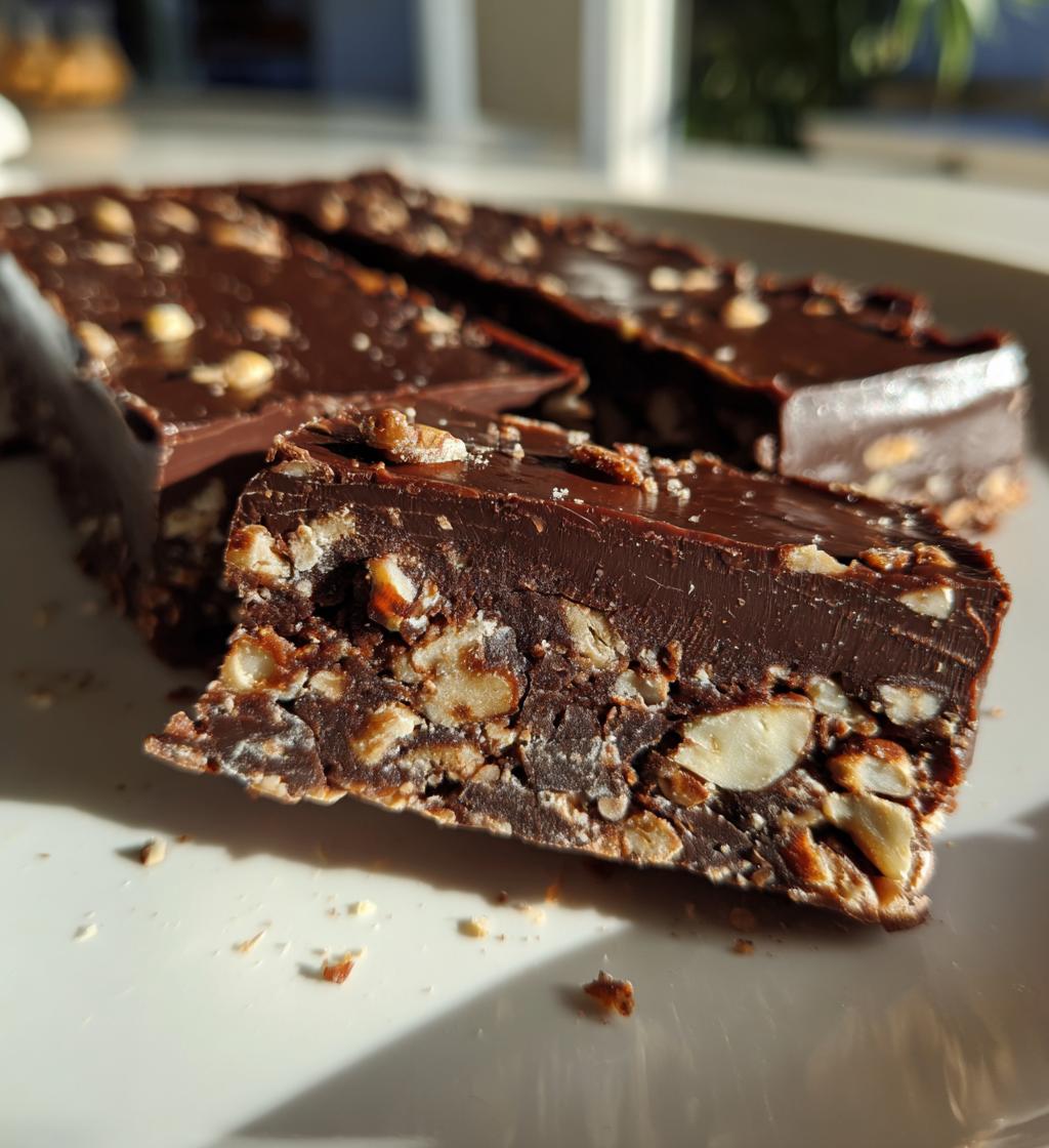 No‑Bake Chocolate Biscuit Cake - detail 1