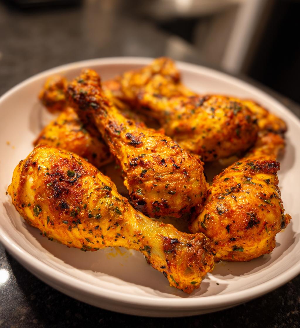 Oven Baked Peri Peri Chicken Drumsticks - detail 1