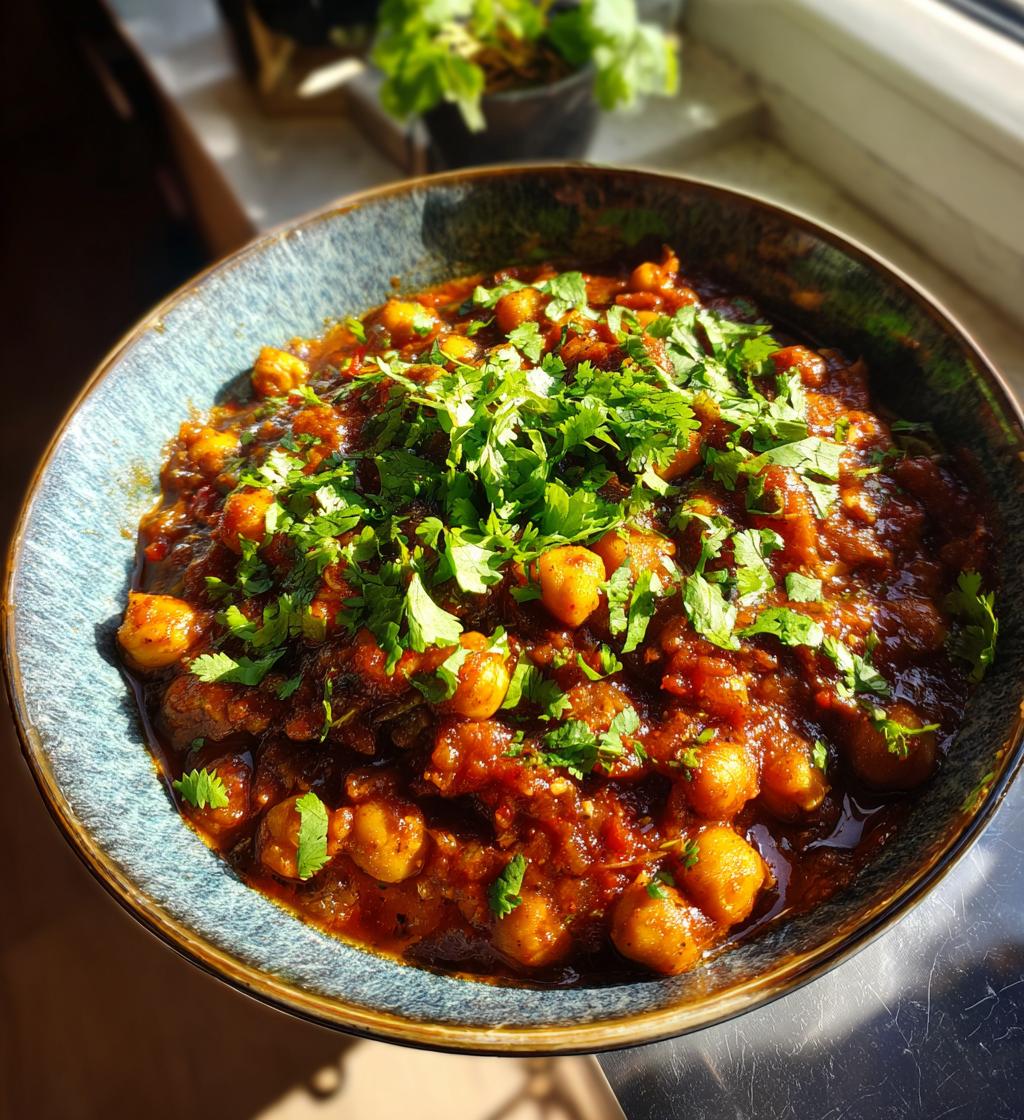 Pakistani Chana Masala Curry - detail 1