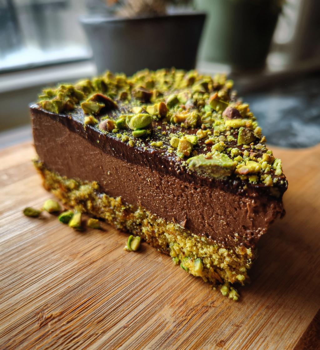 Pistachio Kunafa Chocolate Mousse - detail 1