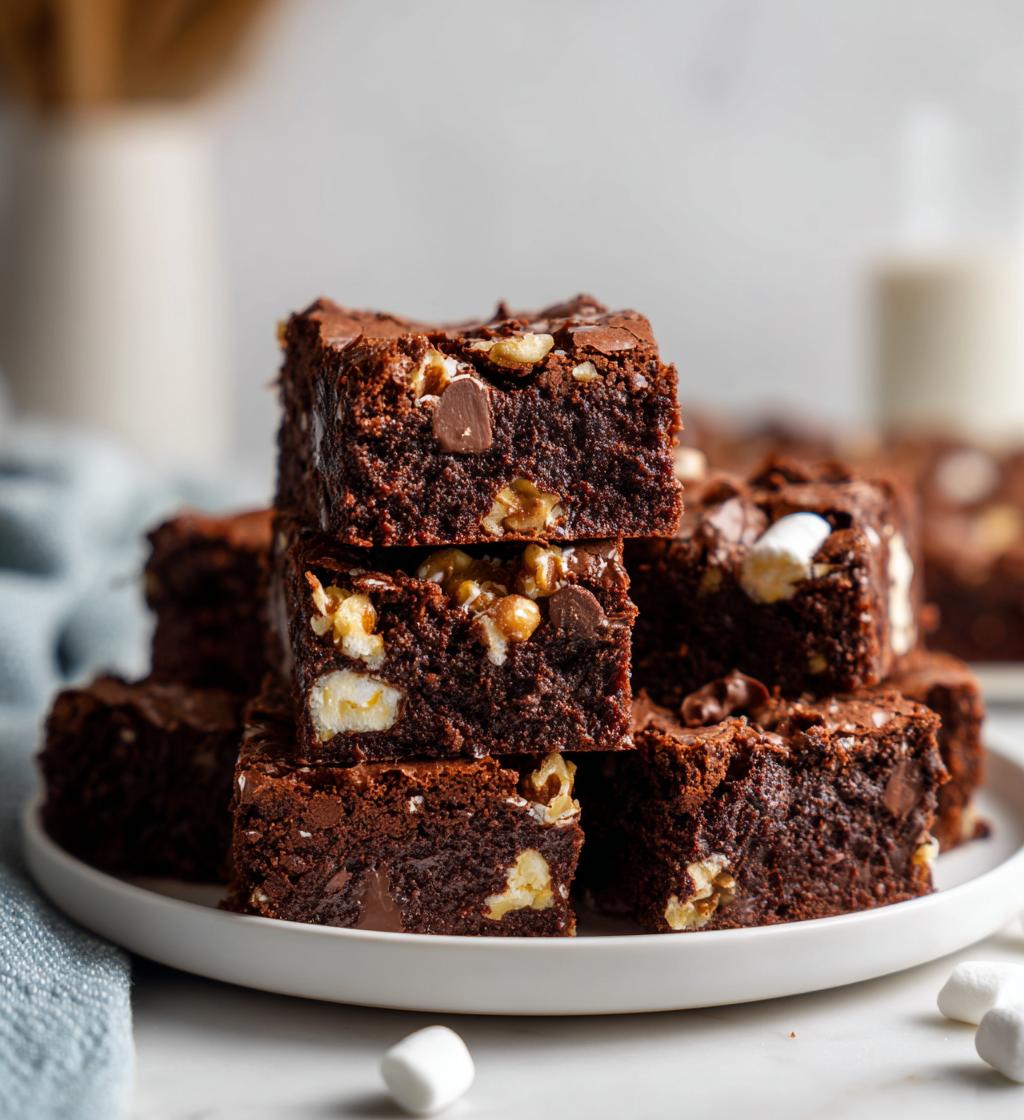Rocky Road Brownies - detail 1