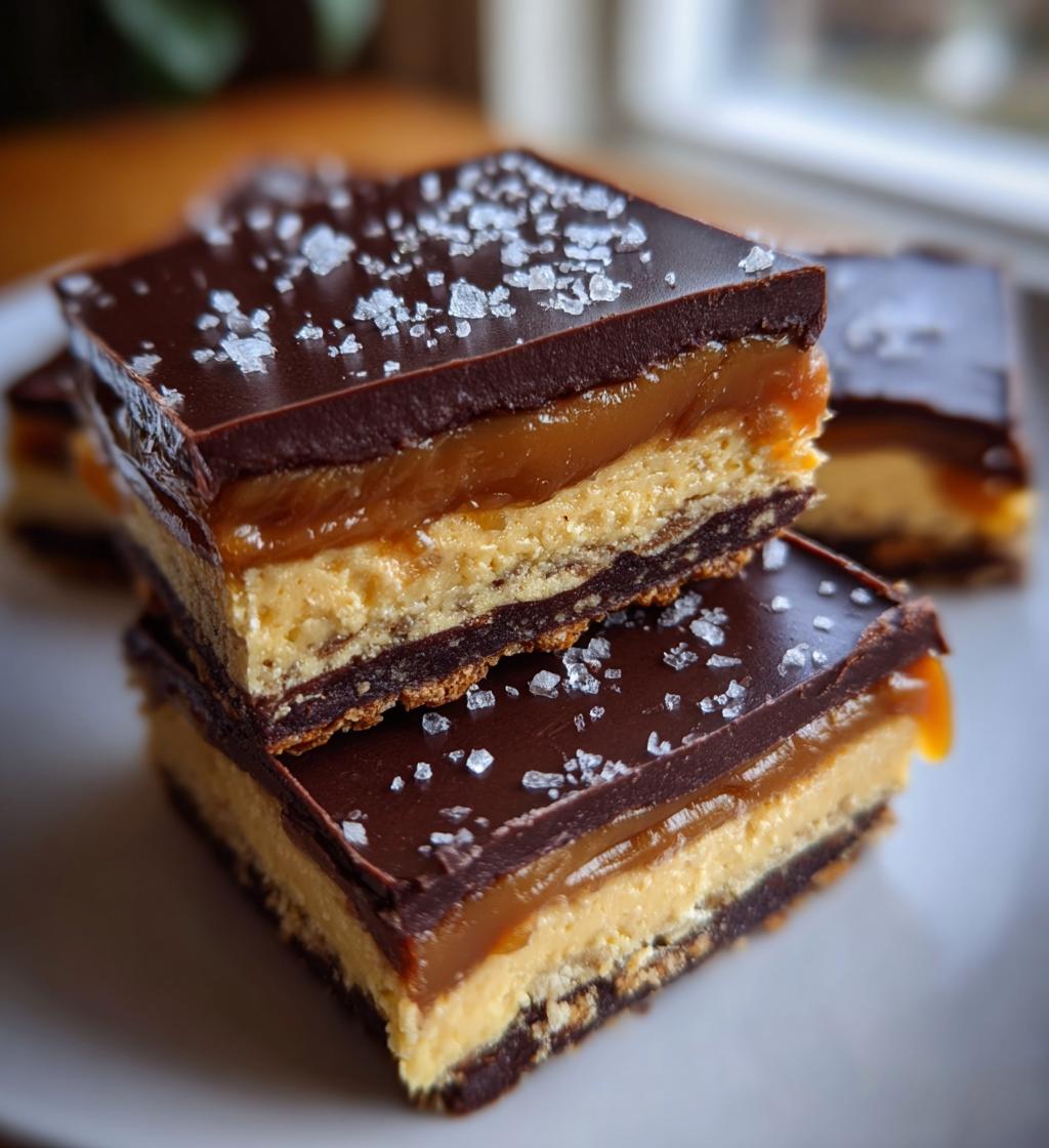 Salted Caramel Chocolate Slice (use alcohol‑free vanilla) - detail 1