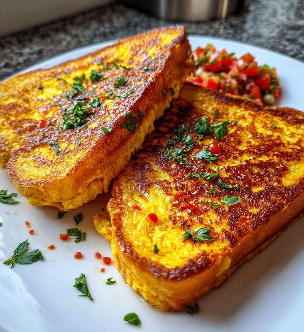 Spicy Egg French Toast - detail 1