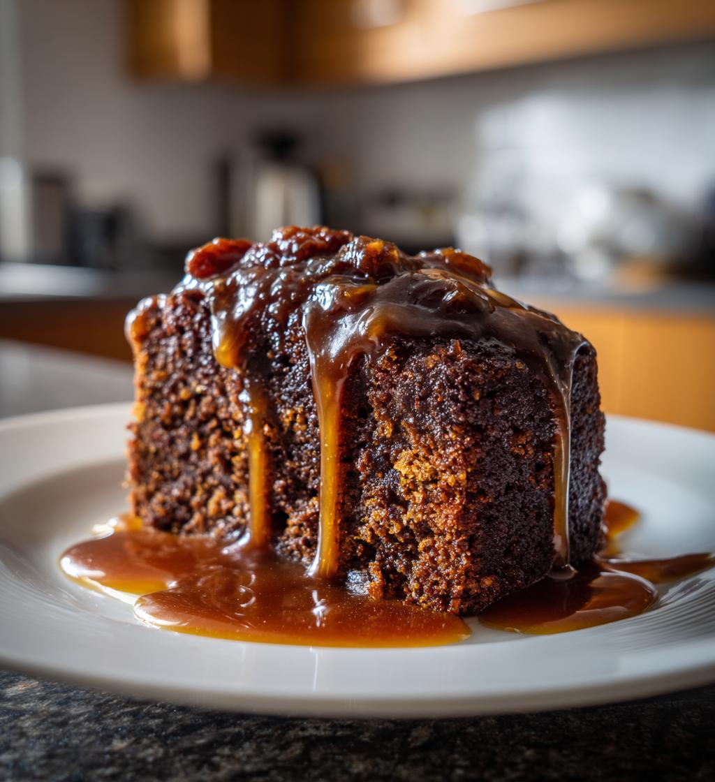 Sticky Toffee Chocolate Pudding - detail 1