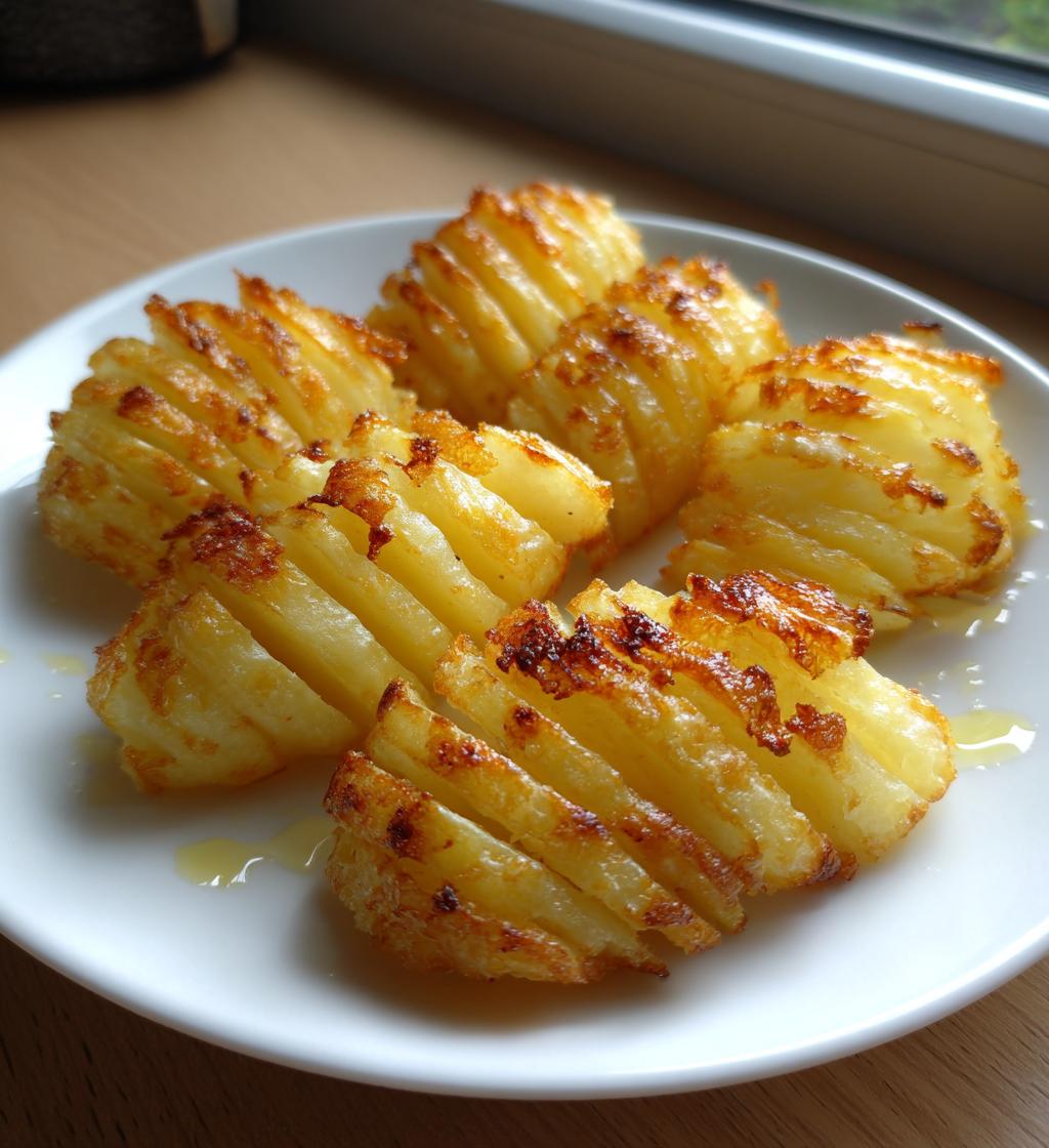 Accordion Potatoes (Air-fried lattice cut) - detail 1