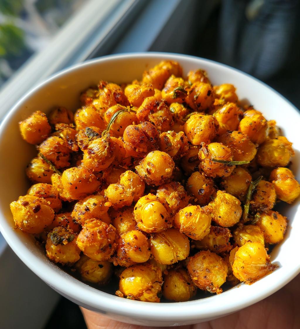 Air Fryer Crispy Chickpeas - detail 1