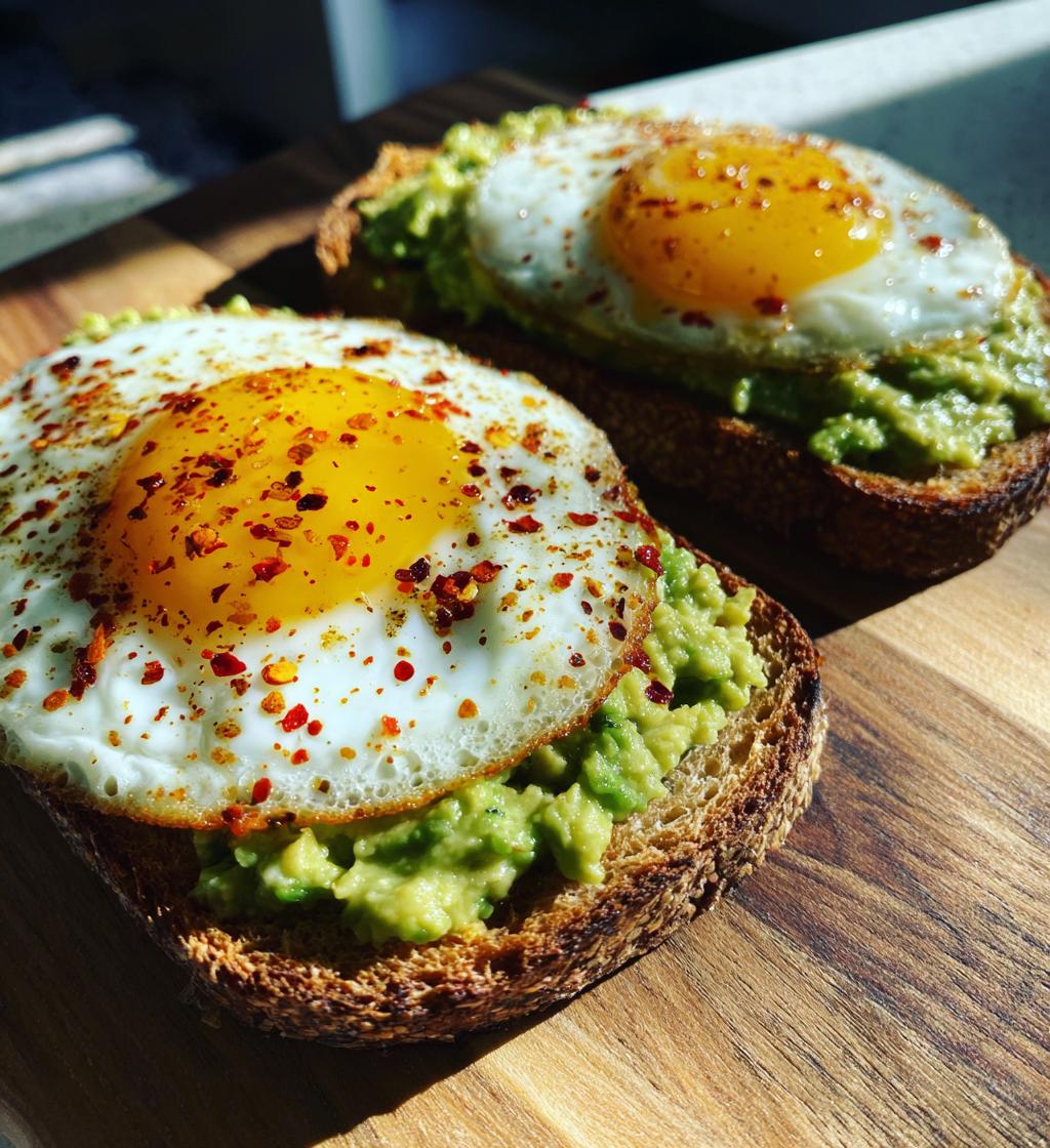 Avocado Egg Toast Halal - detail 1