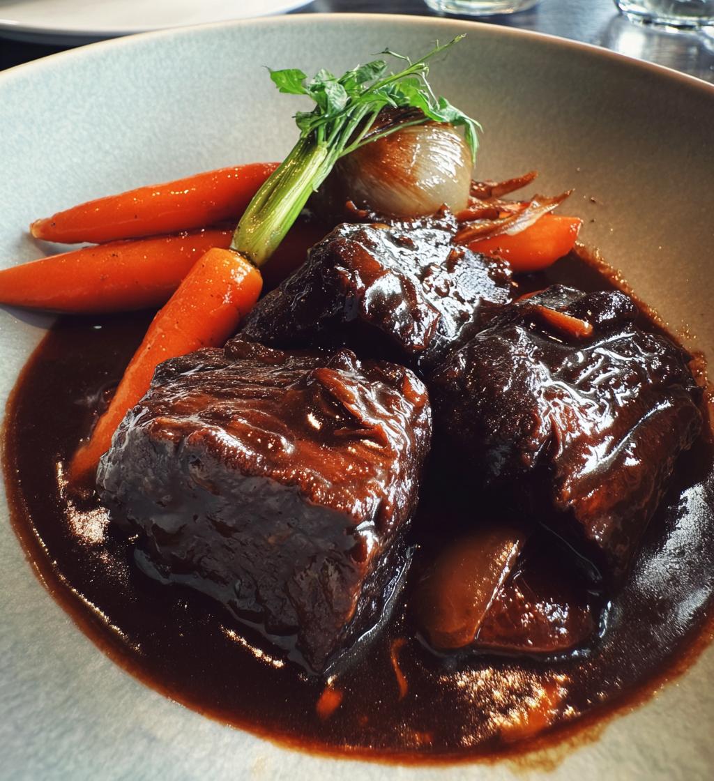 Beef Cheeks in Jus - detail 1