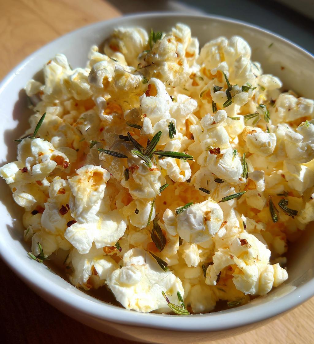 Beef Tallow Popcorn (Seasoned with rosemary) - detail 1