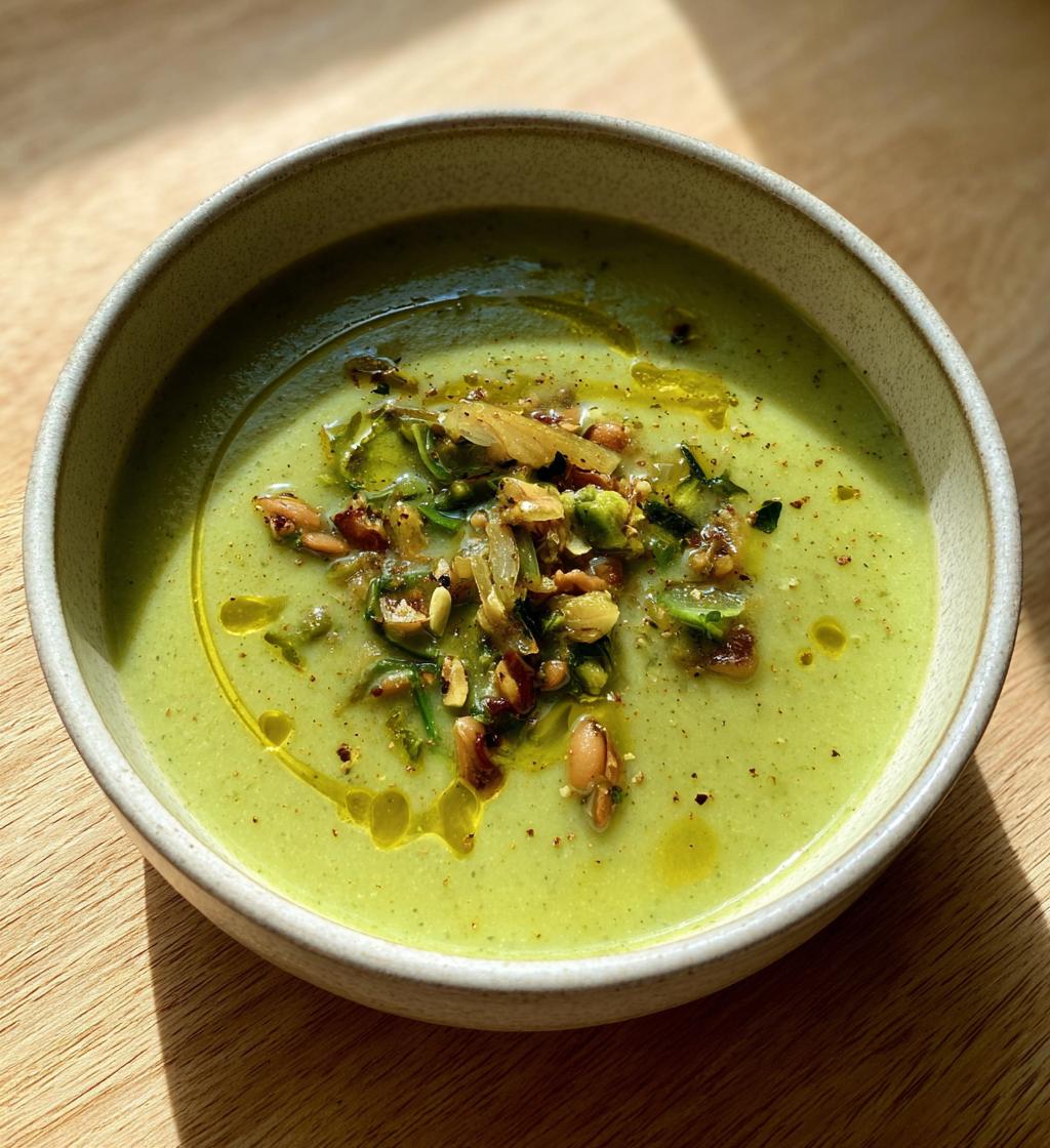 Bessara (Moroccan Fava Bean Soup) - detail 1