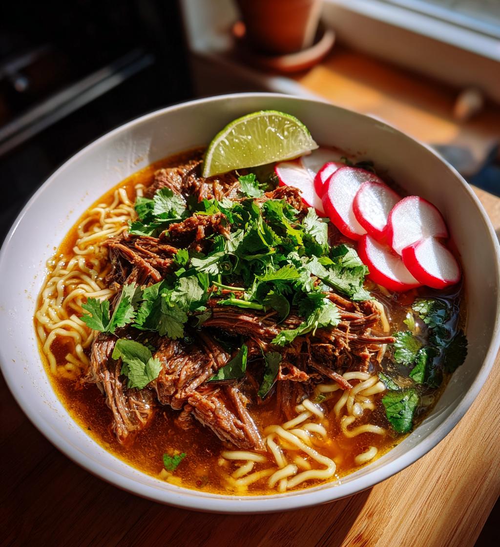 Birria Beef Ramen - detail 1