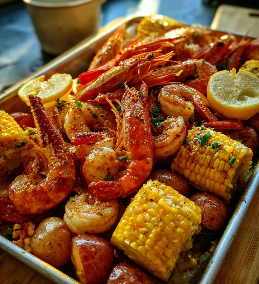 Cajun Seafood Boil - detail 1