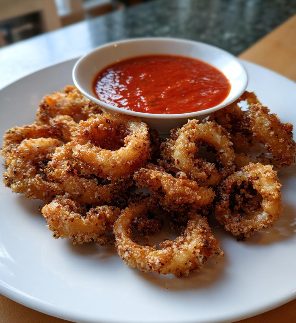 Calamari Fritti with Spicy Marinara - detail 1