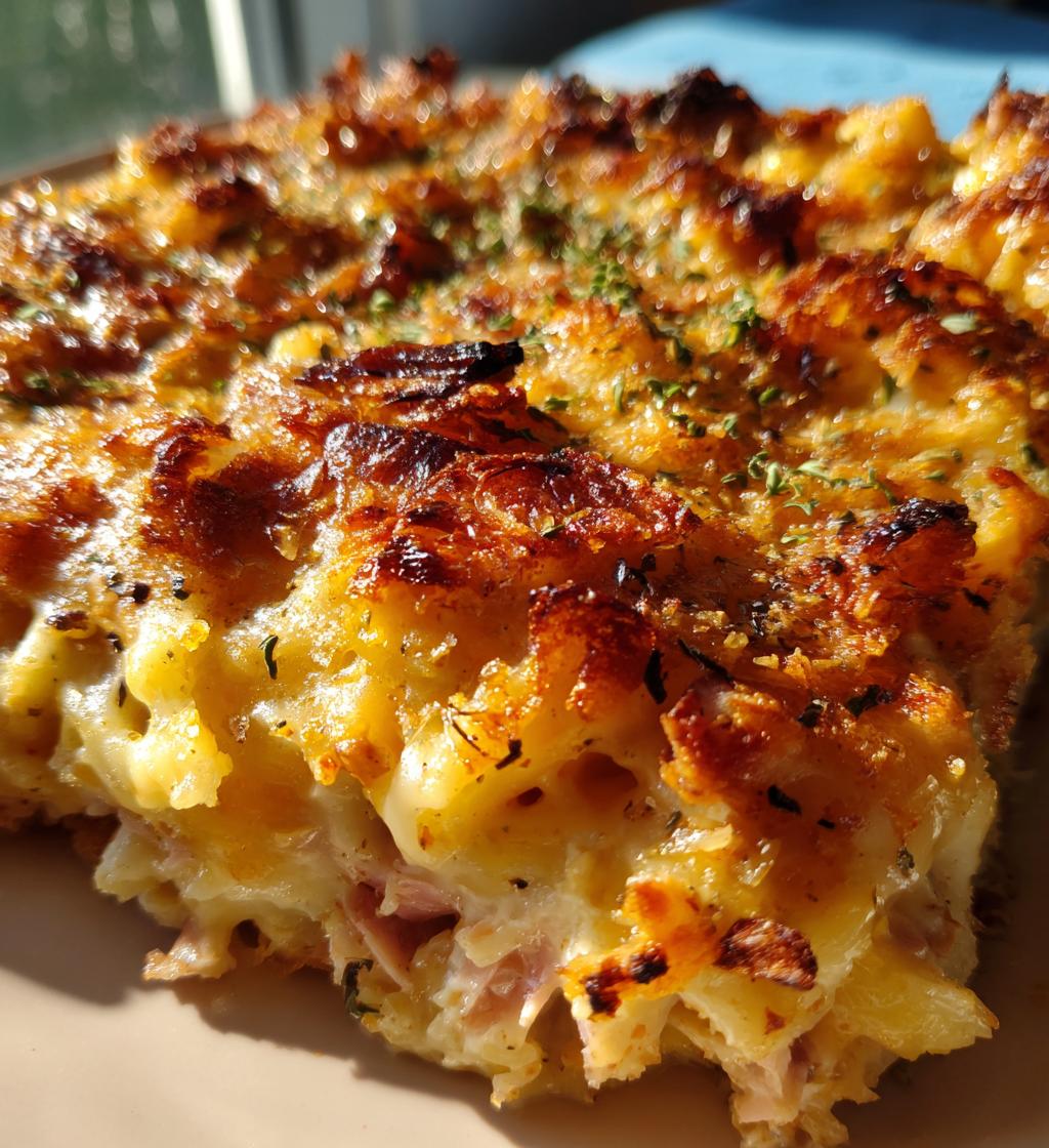 Chicken Cordon Bleu Casserole (Using turkey rashers instead of ham) - detail 1